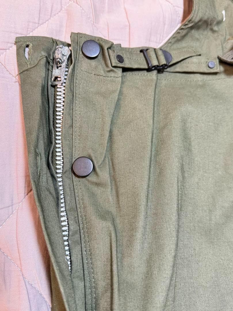 米軍 実物 N-2 デッキ レイン オーバーオール