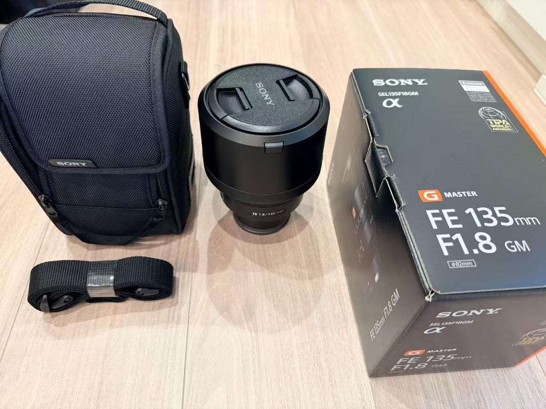 使用回数1回の超美品　SONY FE 135mm F1.8 GM レンズ