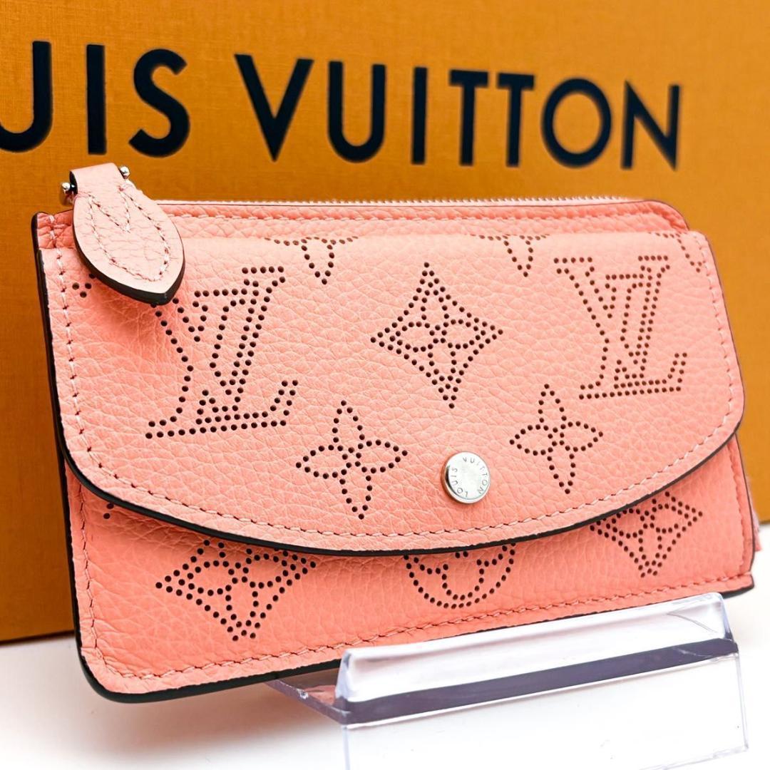 【ほぼ未使用】ルイヴィトン モノグラム マヒナ ポルトカルト レクト ヴェルソ