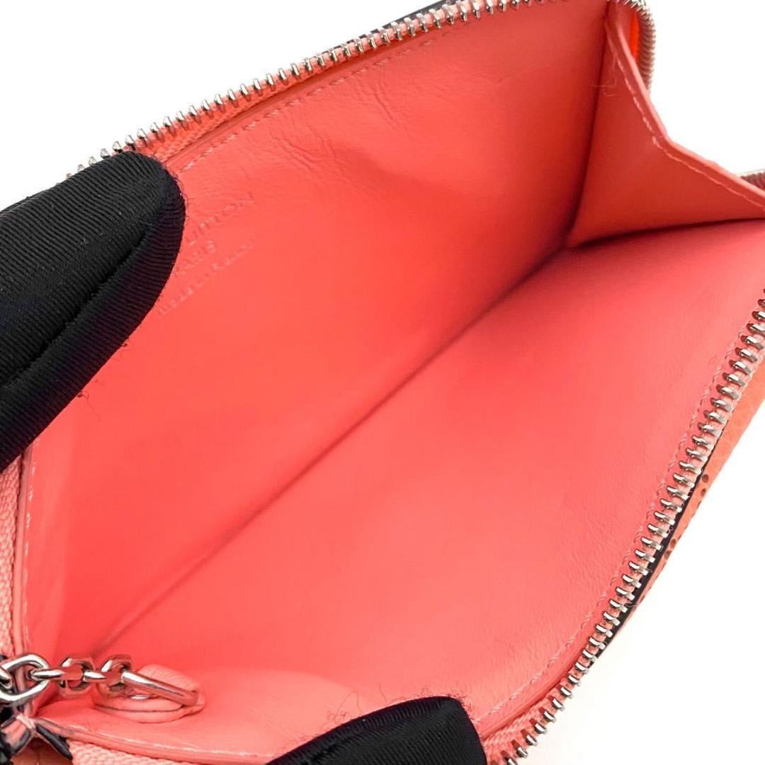 【ほぼ未使用】ルイヴィトン モノグラム マヒナ ポルトカルト レクト ヴェルソ