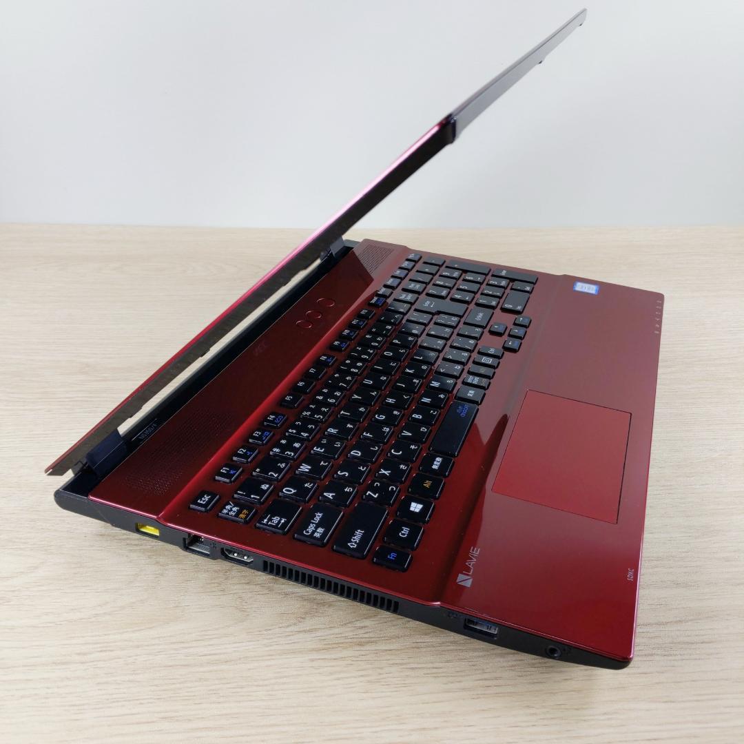 高速SSD512GB☆ブルーレイ☆Win11 NECノートパソコン カメラ付き