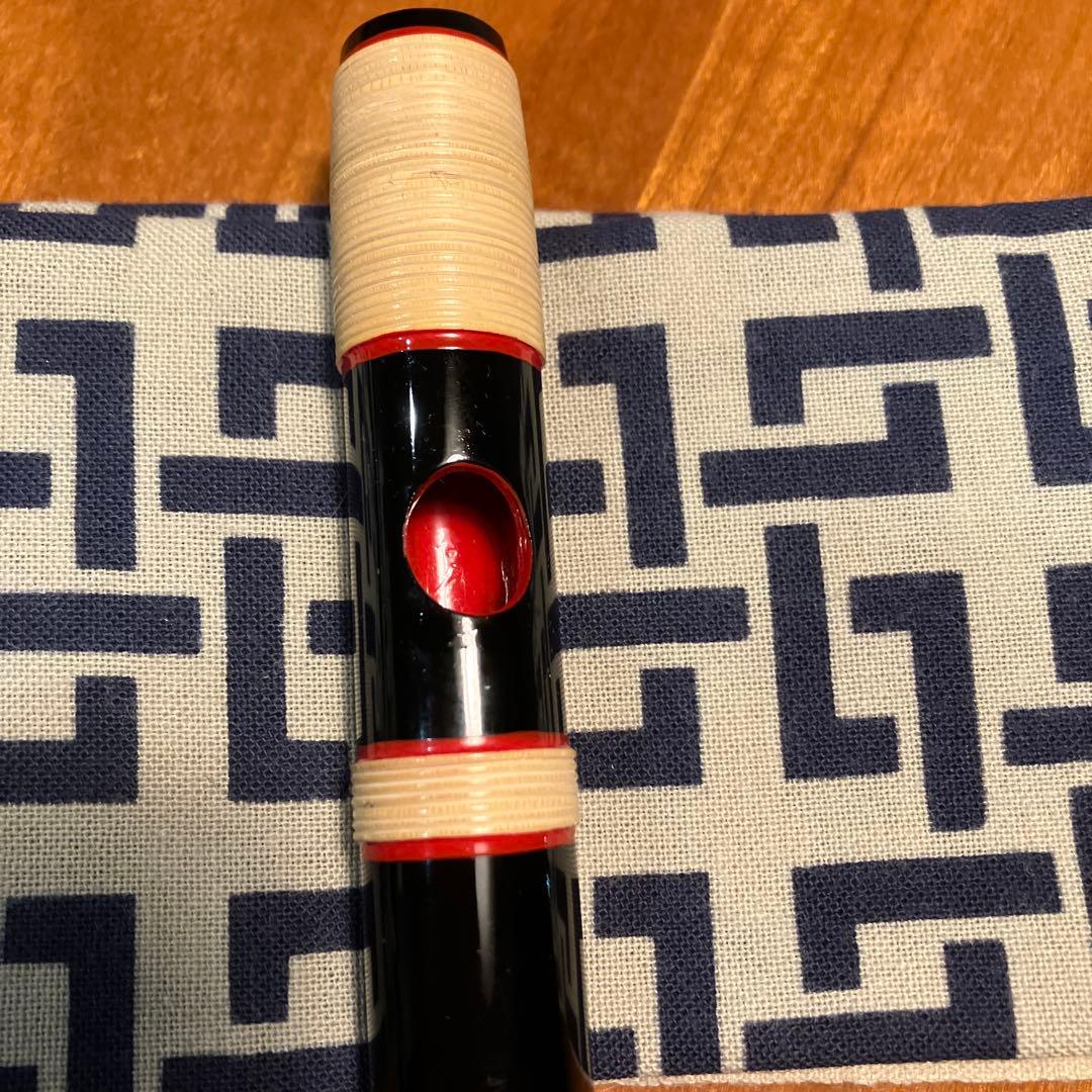 大岡紫山 獅子田　篠笛 7穴 5本調子