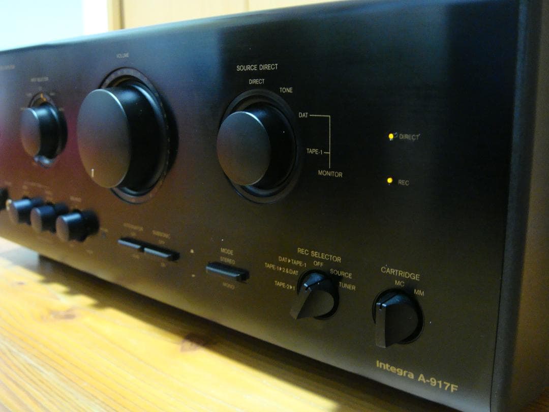 整備済 程度良 ONKYOオンキョー アンプ Integra A-917F取説付