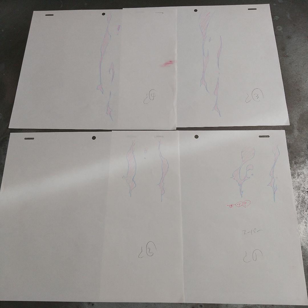 はじめの一歩 原画 タイムシート 速水