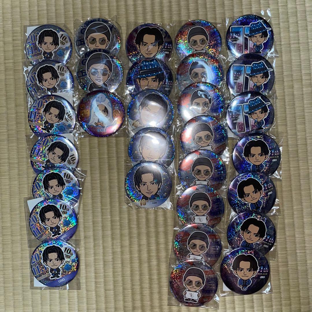 登坂広臣 BD クッション 缶バッジ クリアチャーム メタルキーホルダー