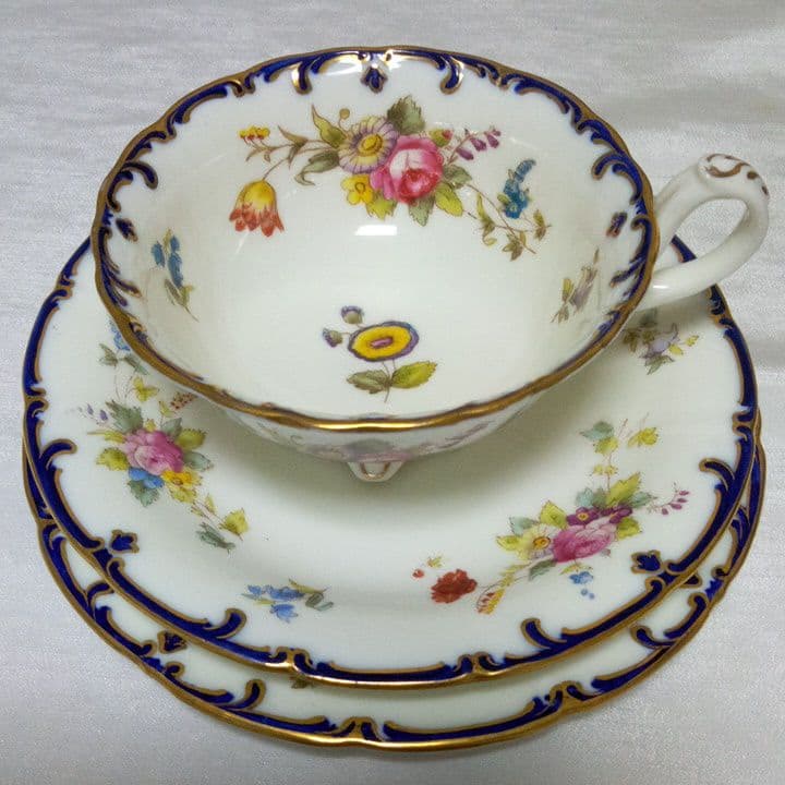 コウルドン　トリオティーセット　英国アンティーク　　お値下げしました