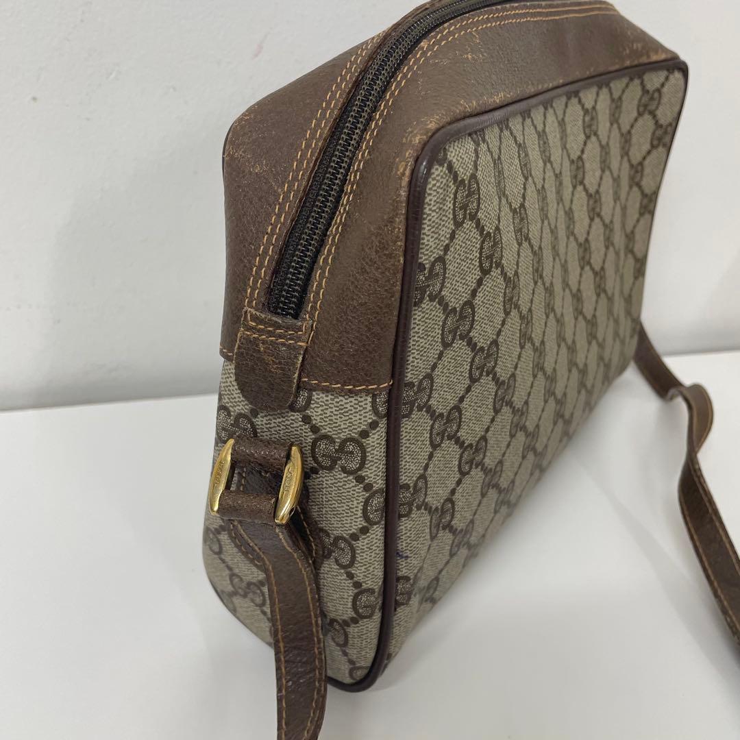 【TK】GUCCI グッチ オールドグッチ シェリーライン ショルダーバッグ