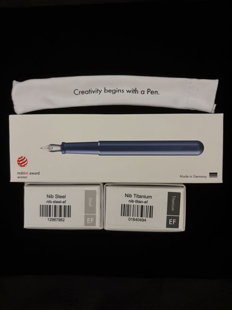 stilform INK Aluminium 万年筆(＋付替チタンニブ)