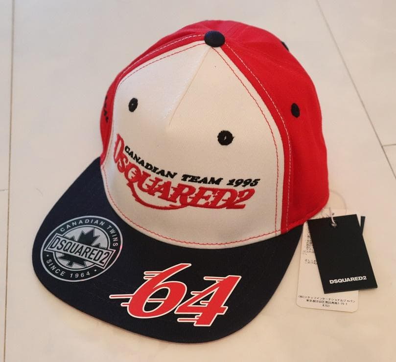 DSQUARED2 ディースクエアード2新品キャップM帽子41800円58程度