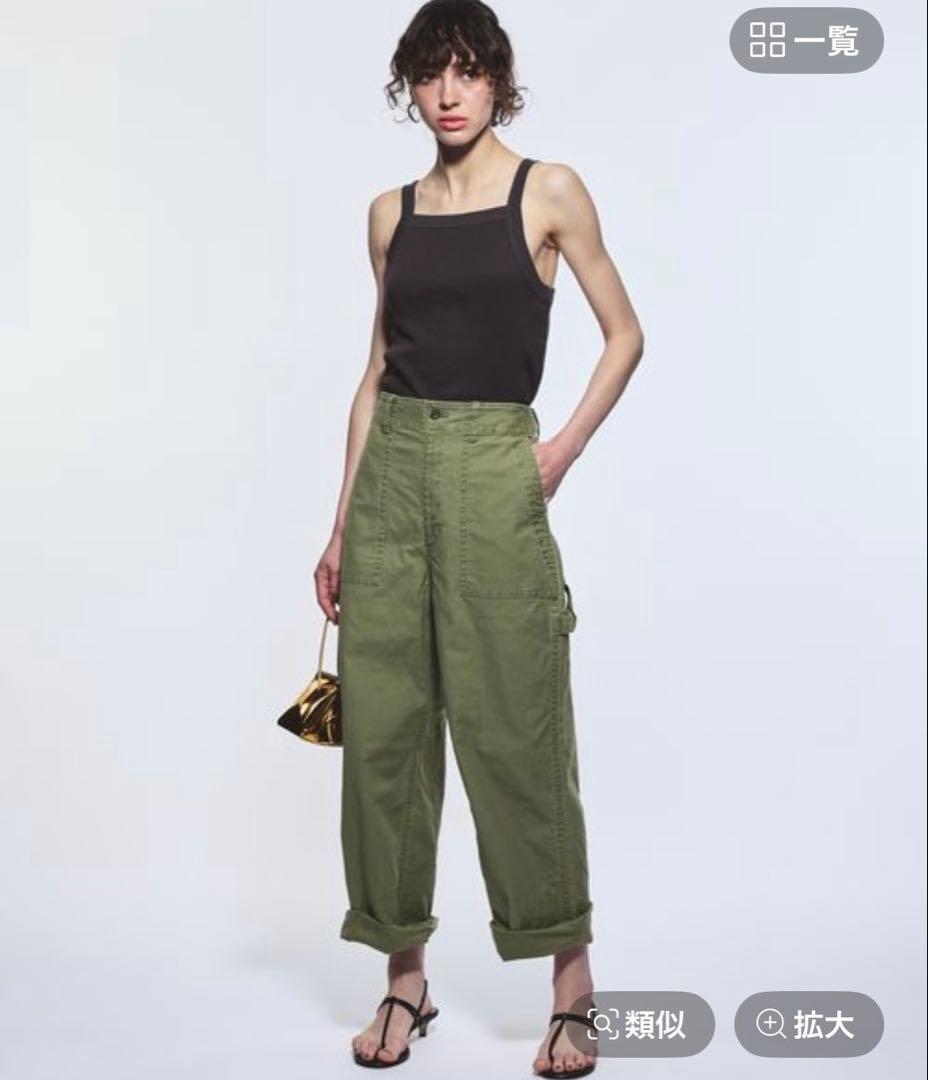 BRILL★ブリル★カーゴパンツ　カーキ　38