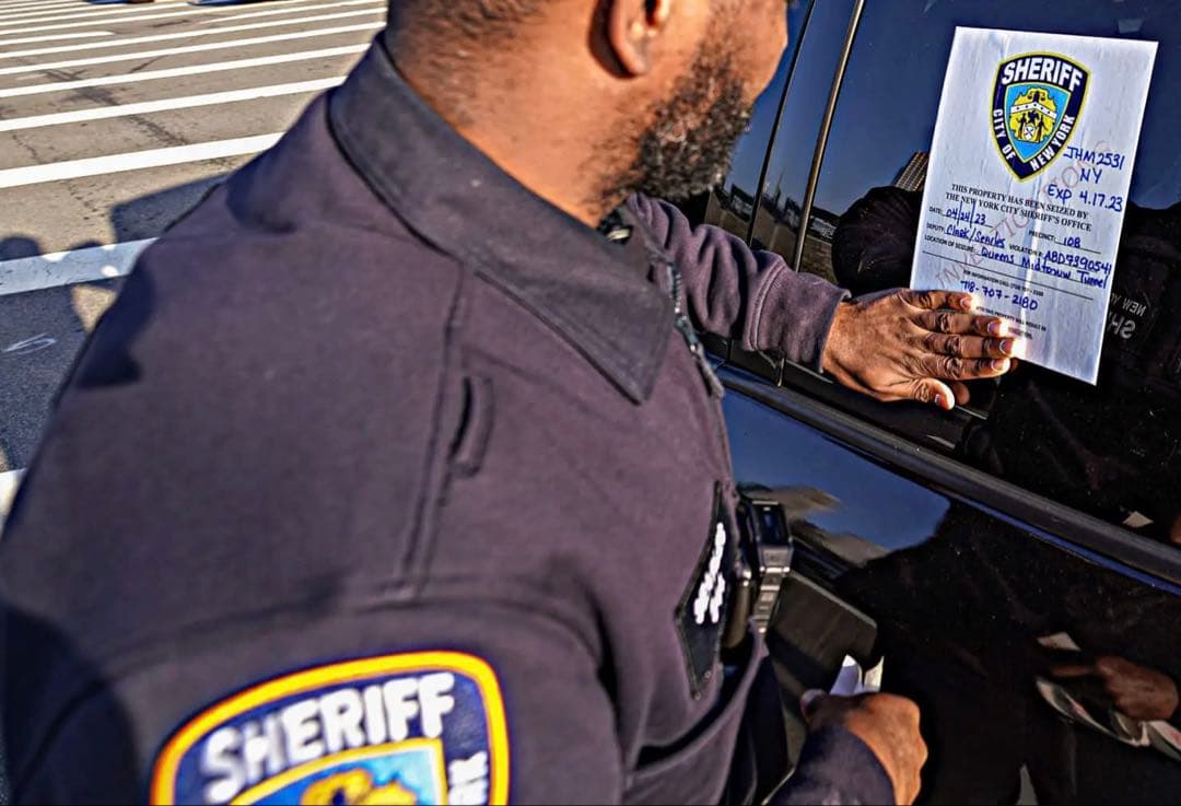 ニューヨーク市保安官事務所(NYCSO)　レプリカバッジ