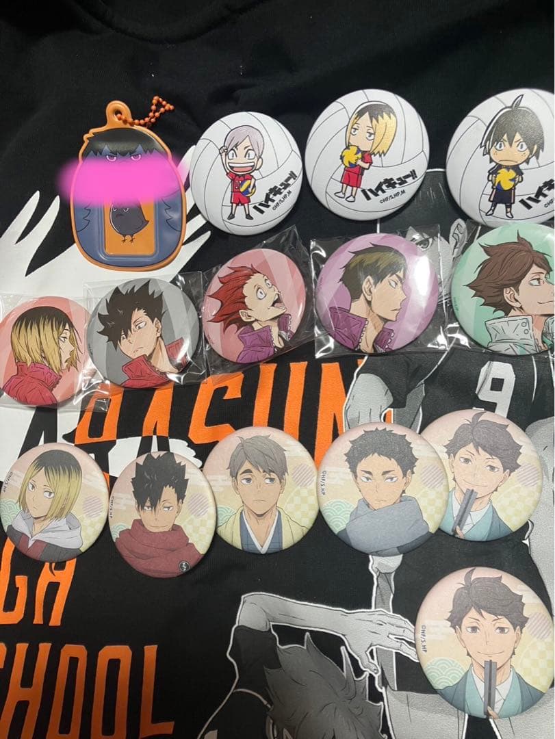 ハイキュー!! 缶バッジなどのグッズ 20個以上