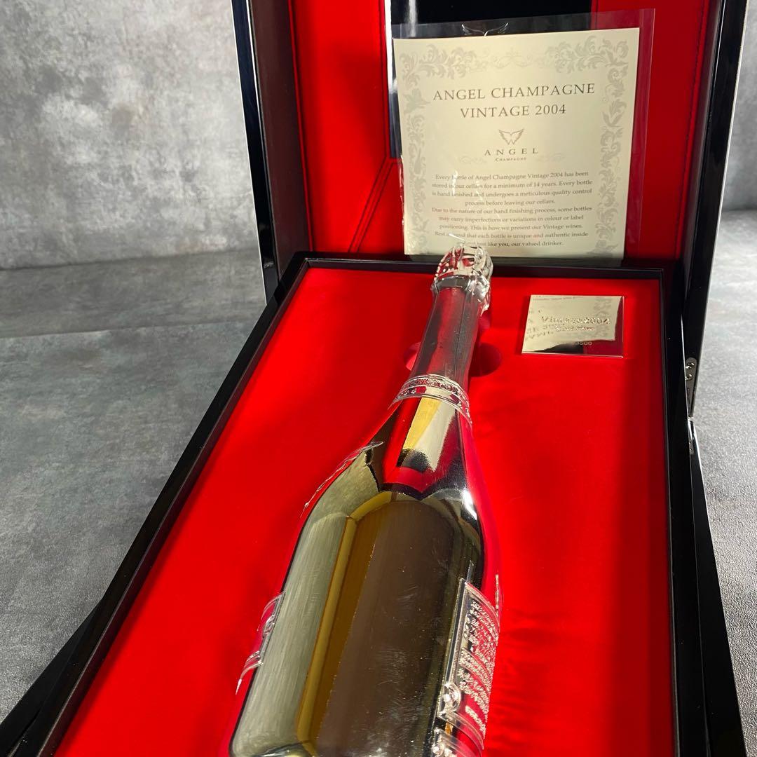 エンジェル シャンパン プラチナ　ヴィンテージ　2004 ケース付き　507