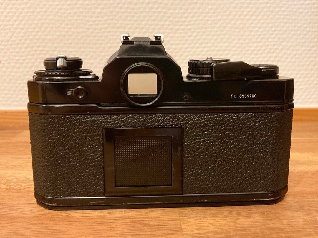 【精度良好・モルト交換済】ニコン Nikon FE ブラック 黒 ボディ
