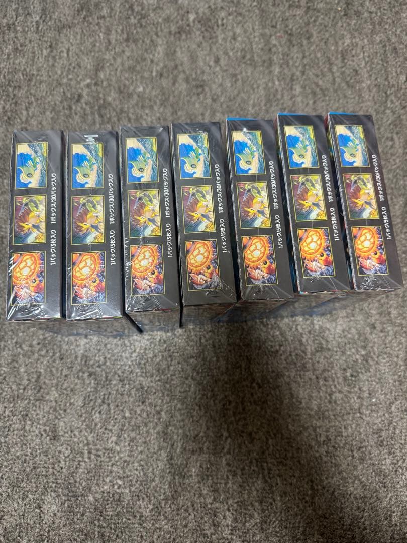 ポケモンカード メガブレイブ シュリンク付き7box