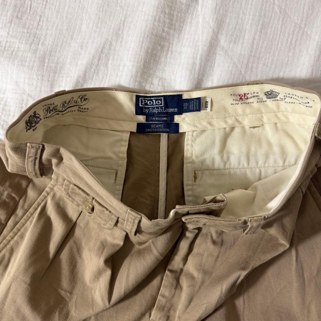 パンツ PoloRalphLauren BEAMS THE BIG CHINO W28