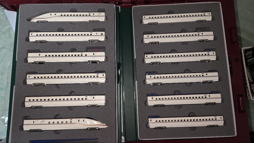 【室内灯付】KATO Nゲージ E7系北陸新幹線12両セット10-1221〜3