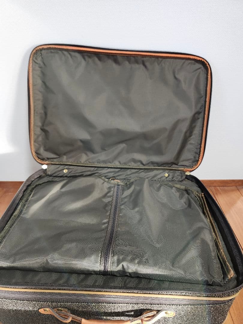 HARTMAN　ハートマン　キャリーケース　ツイード　レザー