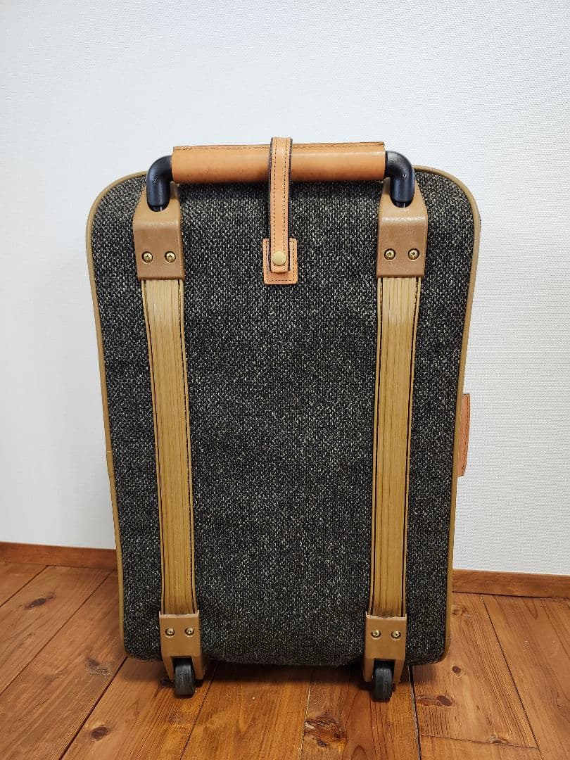 HARTMAN　ハートマン　キャリーケース　ツイード　レザー
