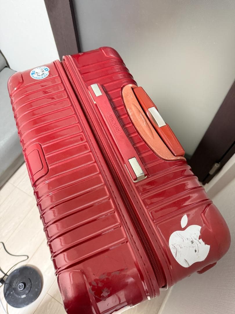 早い者勝ち リモワ キャリーケース赤 LLサイズ（RIMOWA）