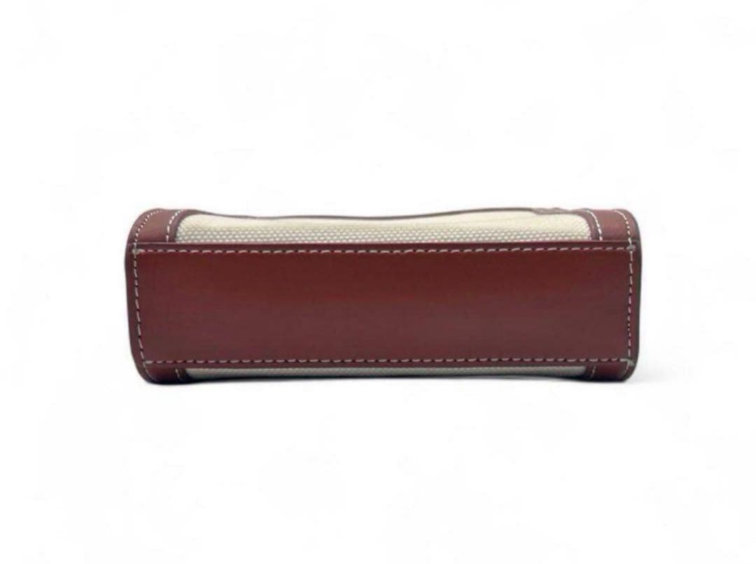 CELINE ミニ バーティカル カバ キャンバス 2WAY ハンドバッグ