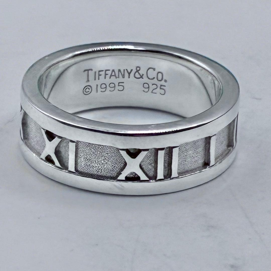【極美品】ティファニー　8号　アトラスリング　シルバー925　指輪