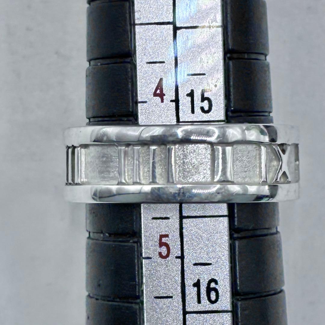 【極美品】ティファニー　8号　アトラスリング　シルバー925　指輪