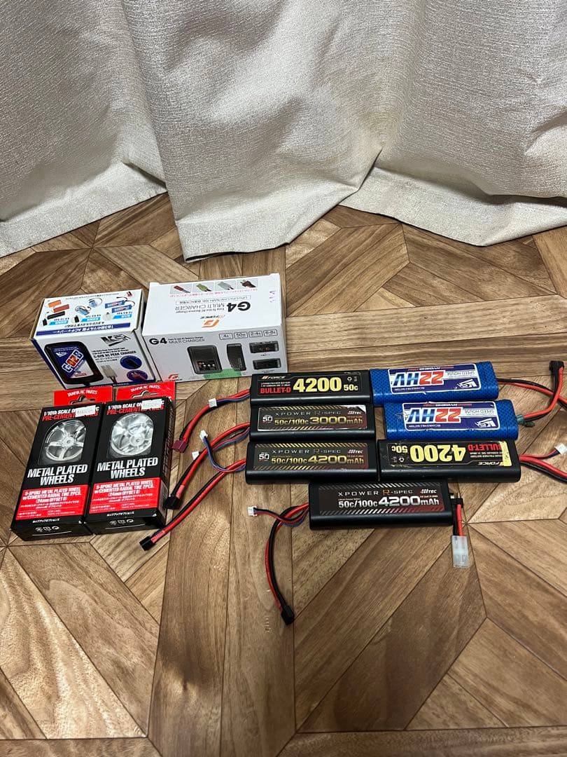 G-FORCE ラジコン　バッテリー　充電器 まとめ売り　LiPo リチウム