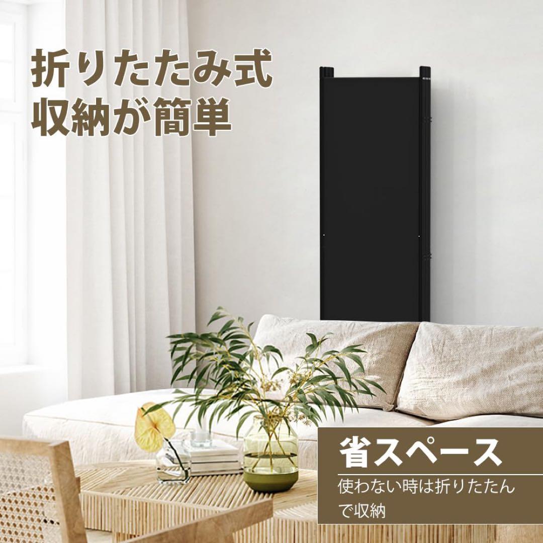 Kokorona パーテーション 間仕切り6連 キャスター付き 181 329