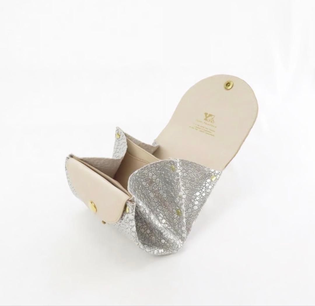 【YUICHI TACHIYAMA】アコーディオンウォレットmini シルバー