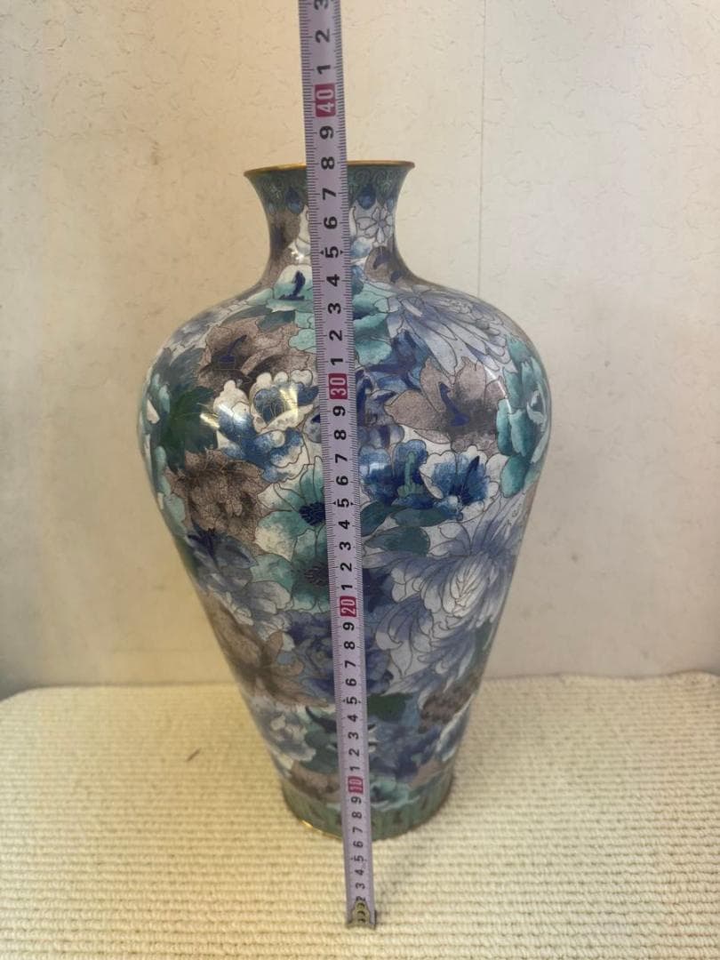 Myday公式アカウント01 花器 花瓶 七宝焼 中国美術 置物 花入