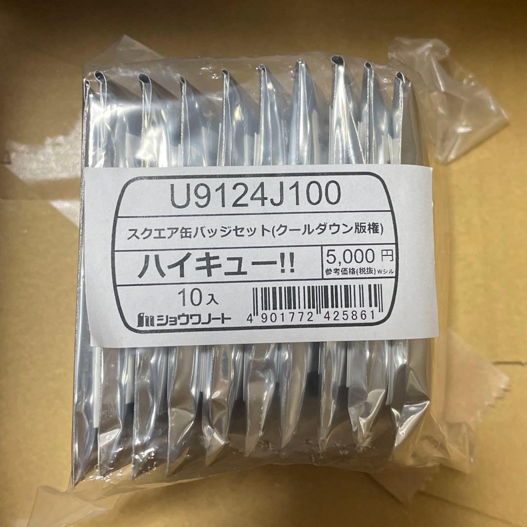 【未開封】セブンネット限定　ハイキュー　缶バッジ　クールダウン