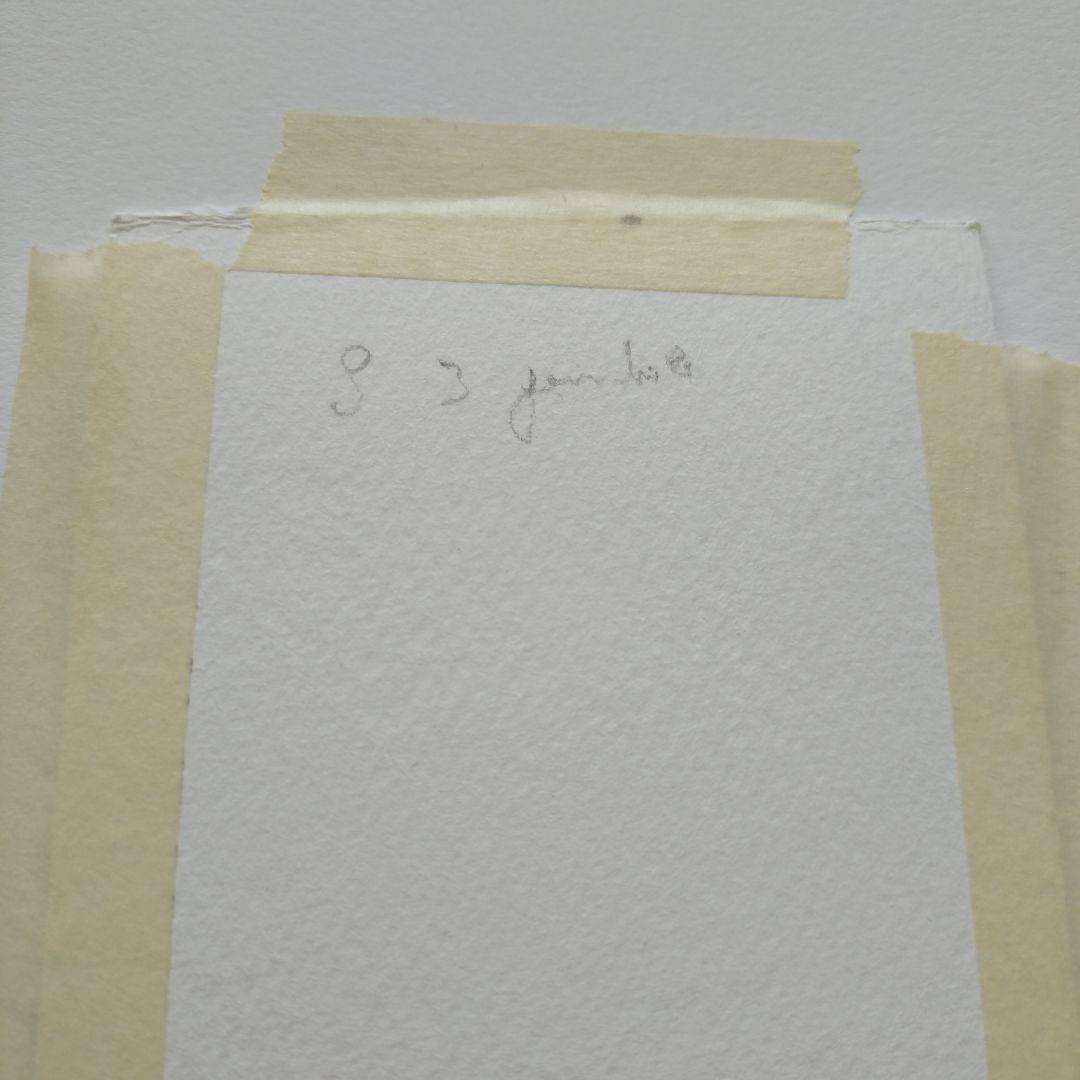 水彩画 ヴェネツィア ゴンドラの風景　一点物