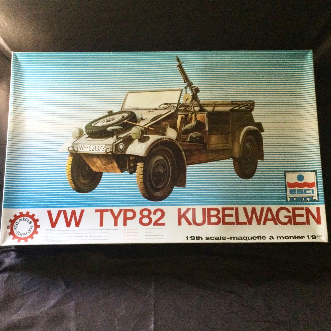 VW TYP82キューベルワーゲン 1/9 ESCI 未組立キット
