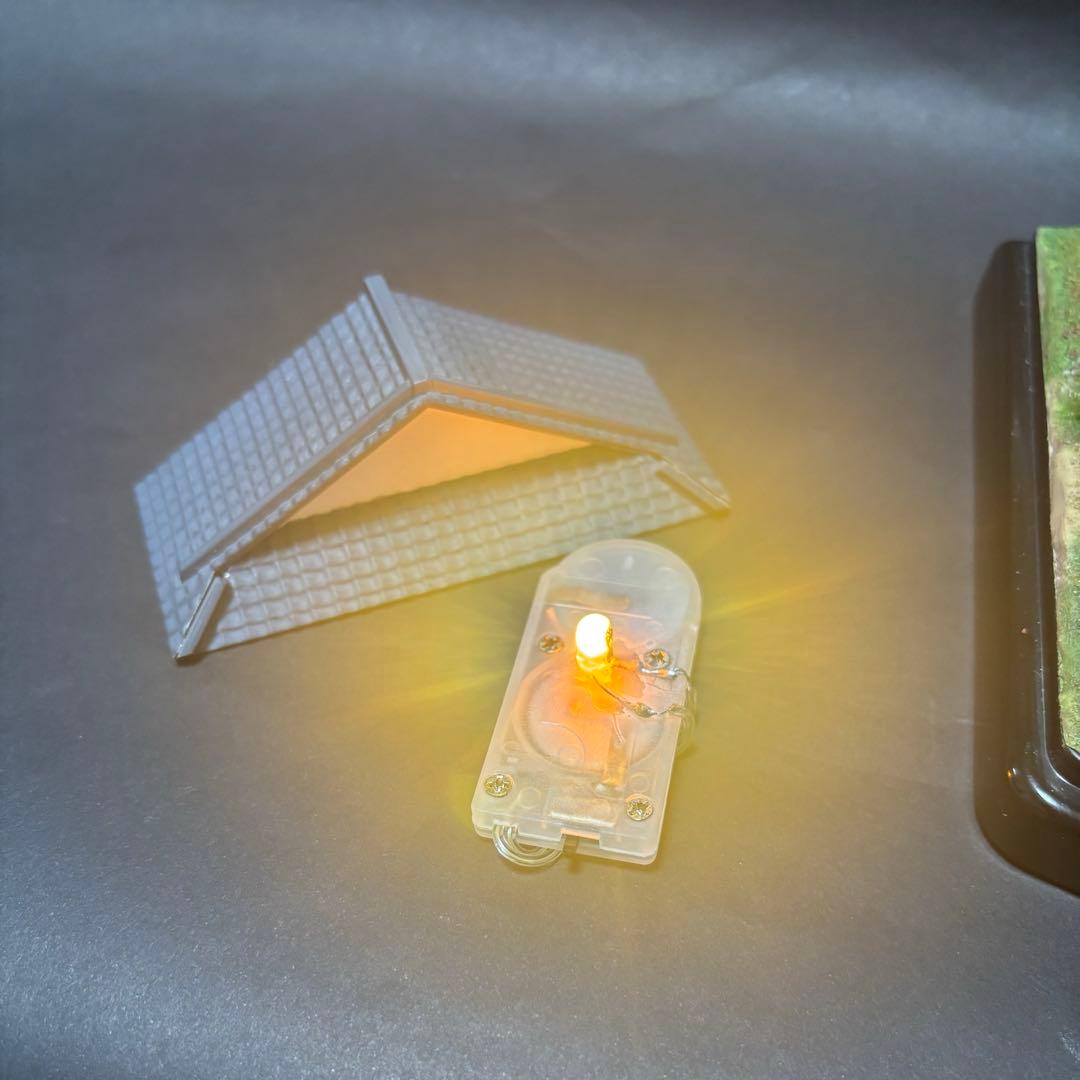 マイクロエース　風物詩　そば屋　完成品　ジオラマ