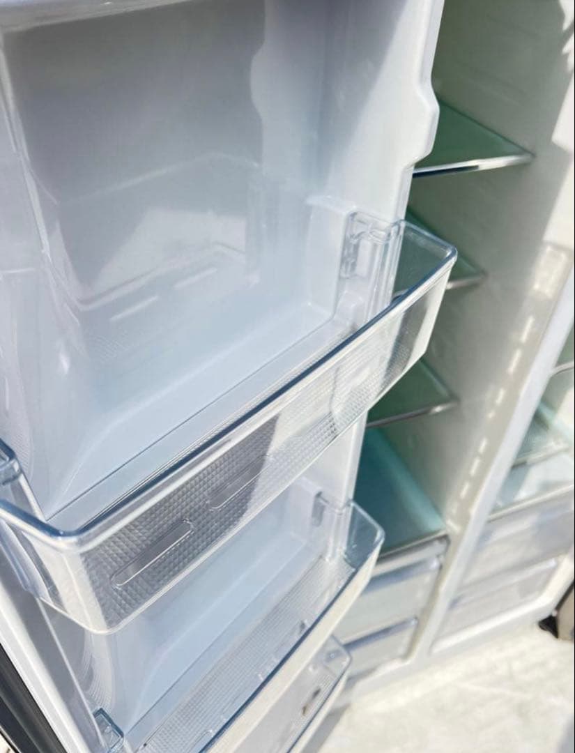 AQUA ノンフロン冷凍冷蔵庫 AQR-SBS45H (S) 2019 年