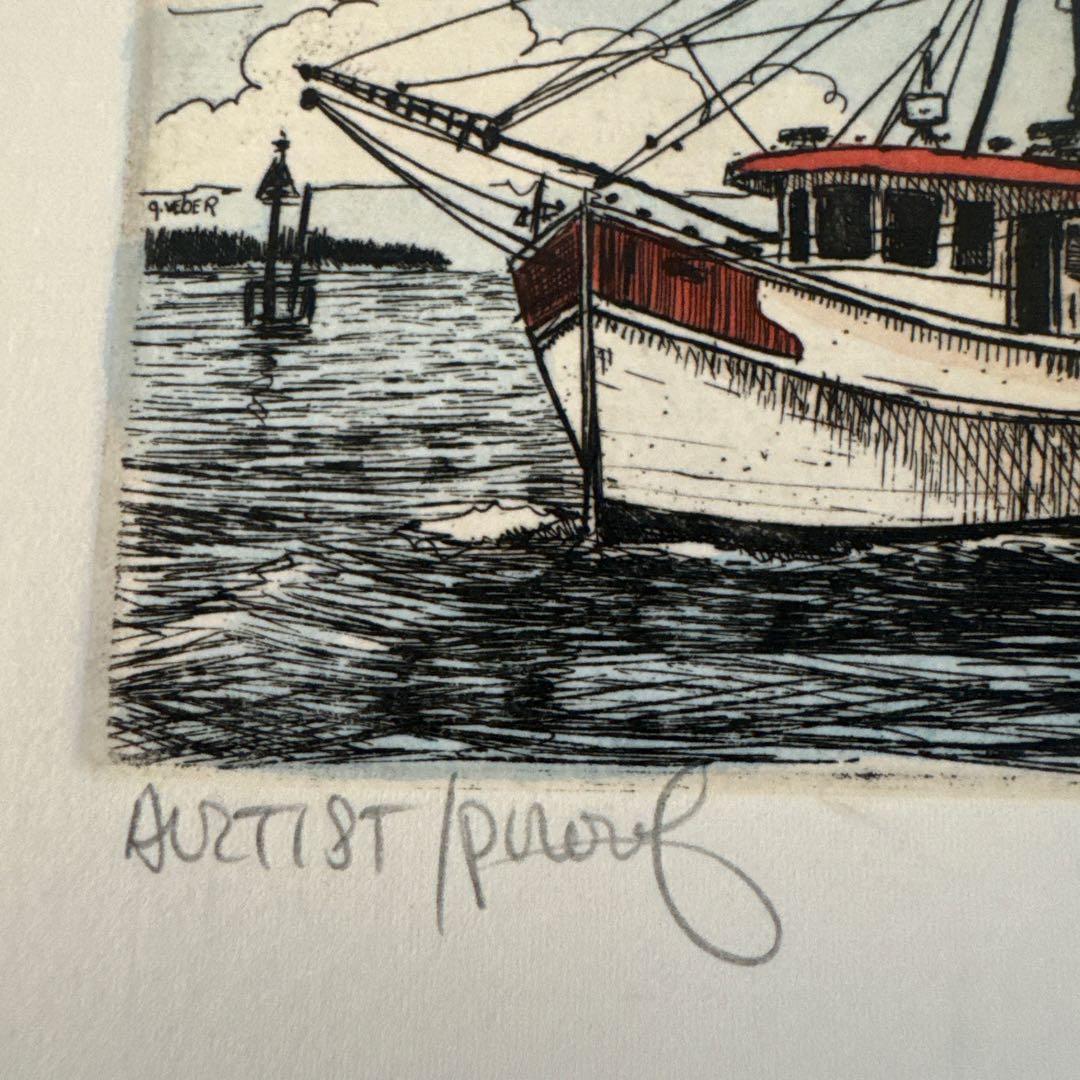 Glen Weber Shrimp boat エッジング