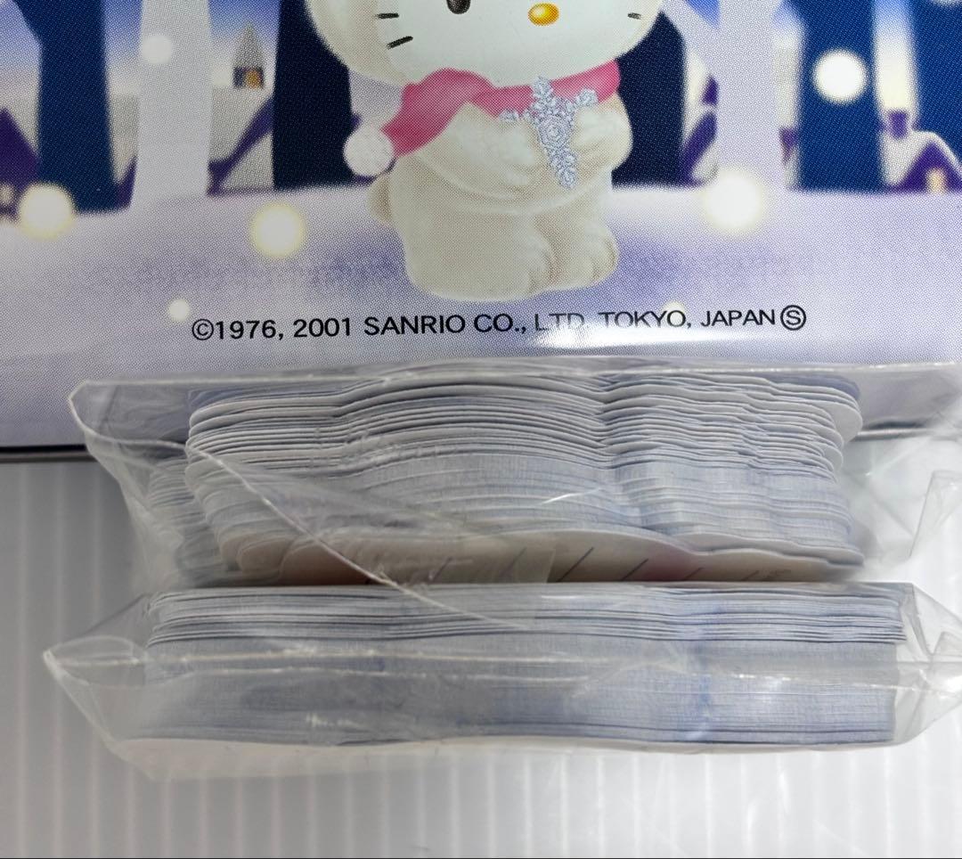 北海道限定　ハローキティ　雪うさぎ　缶入りメモ　平成レトロ　サンリオ　ご当地