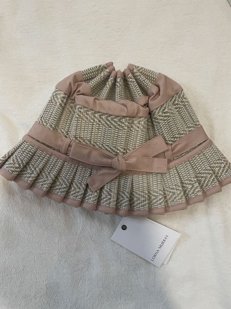 LORINA MURRAY 麦わら帽子 Mサイズ