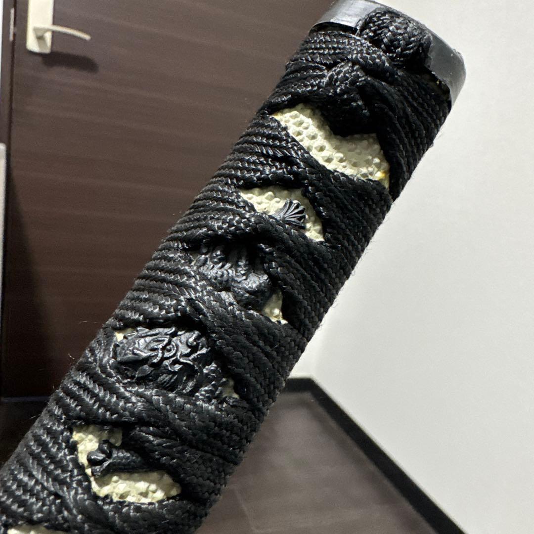 模造刀 黒石目刀 箱付き 中古品