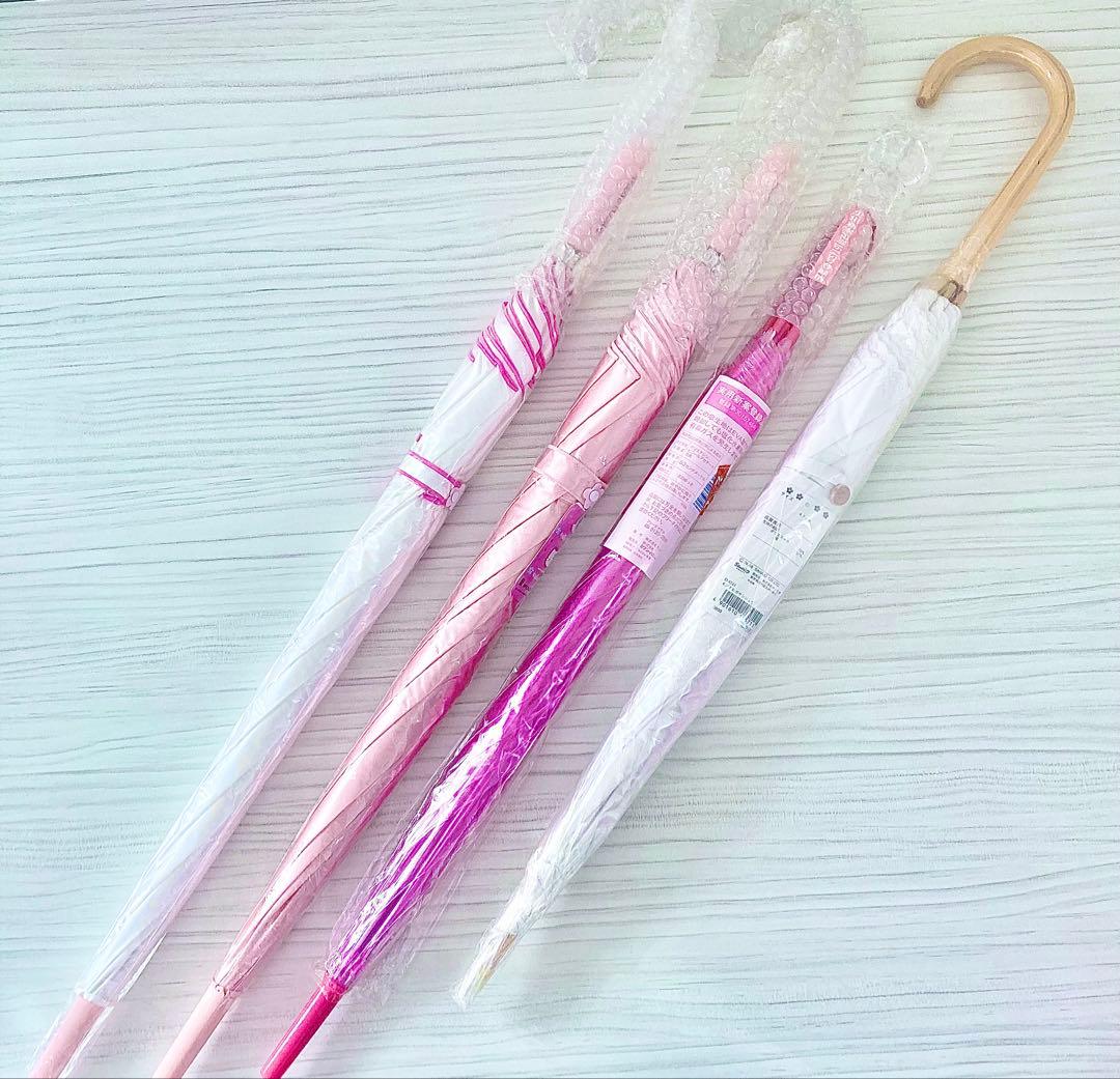 ❤️新品未使用！レトロ ハローキティ 長傘 日傘 雨傘 レース 大人用 激レア