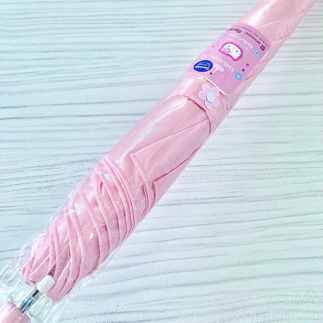 ❤️新品未使用！レトロ ハローキティ 長傘 日傘 雨傘 レース 大人用 激レア