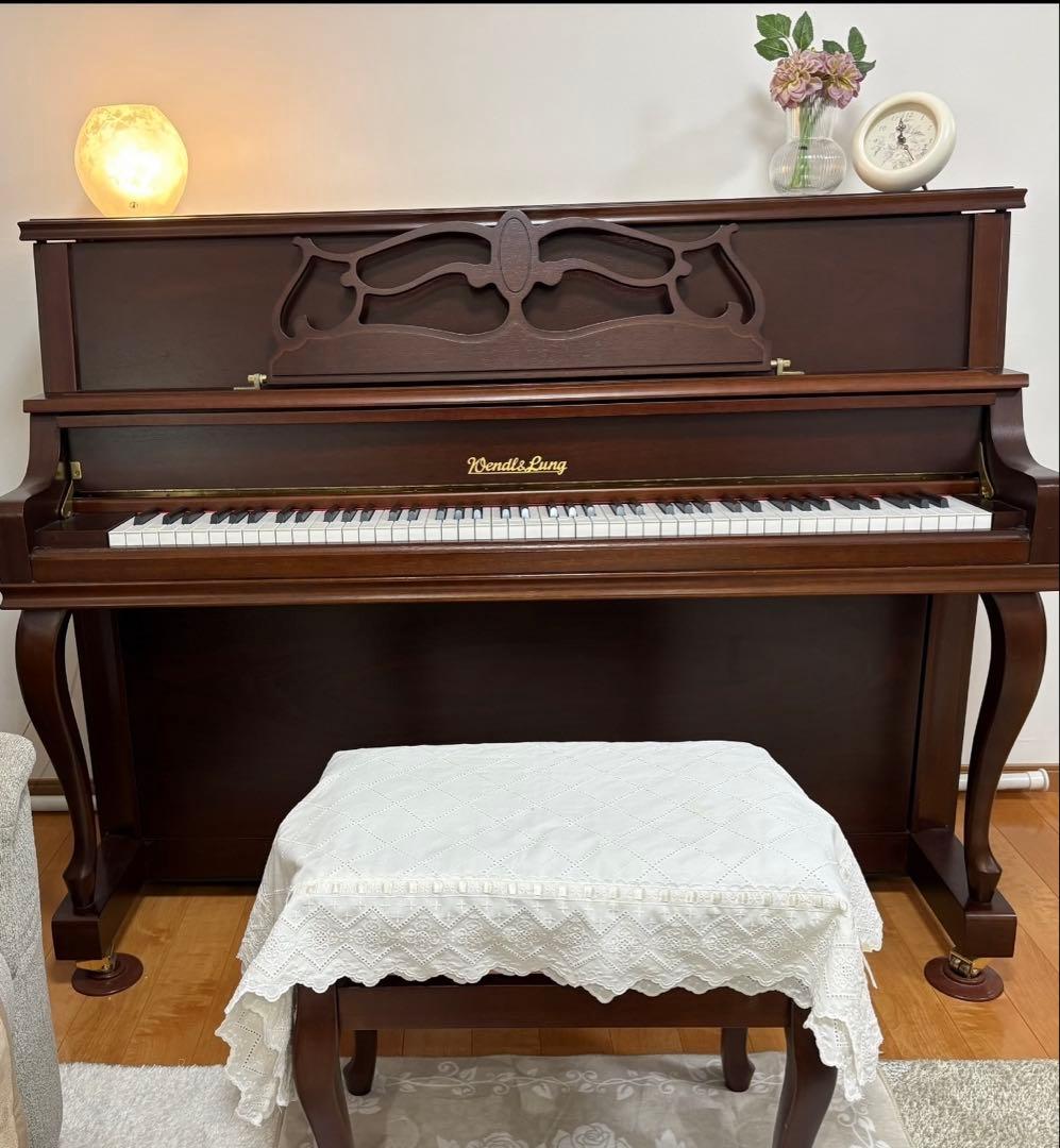 Wandellung アップライトピアノ ダークブラウン