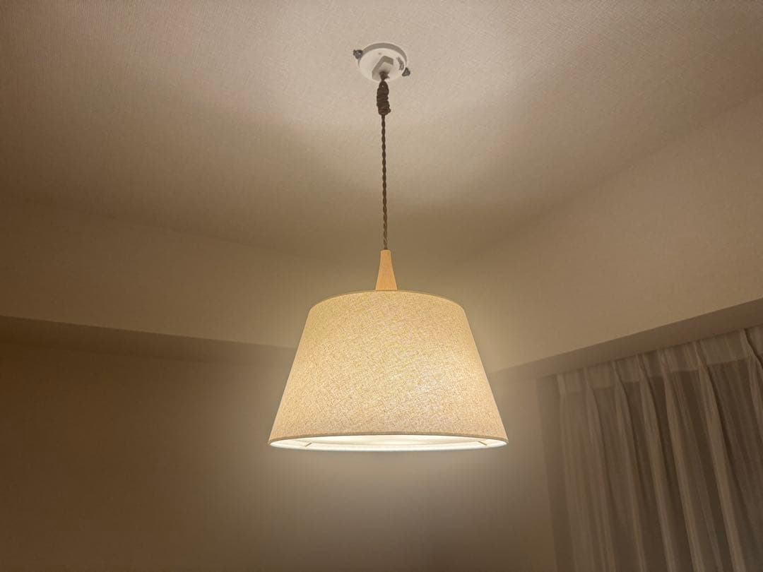 未使用★リセノ／ペンダントライト LinenMix／3灯ソケット スマートLED