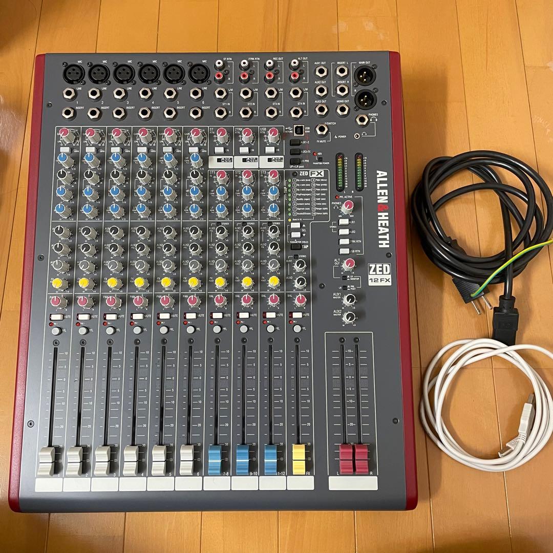 【最終値下】 KORG Allen&Heath ZED12FX アナログミキサー