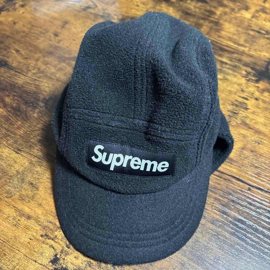 Supreme Polartec ブラックキャップ