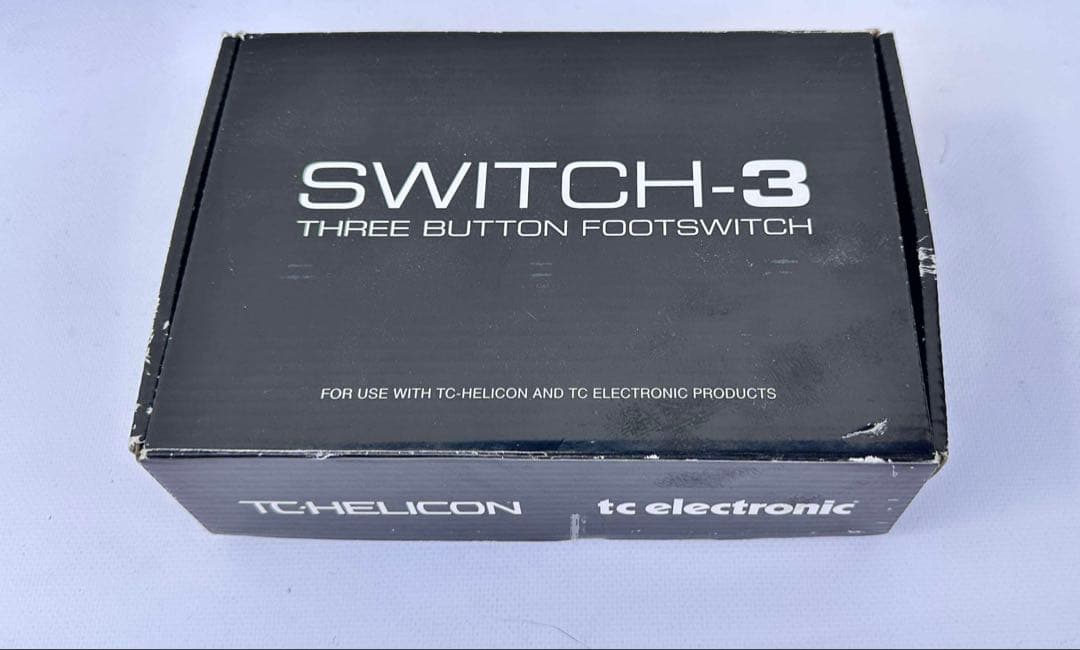 未使用品　SWITCH-3 THREE BUTTON FOOTSWITCH