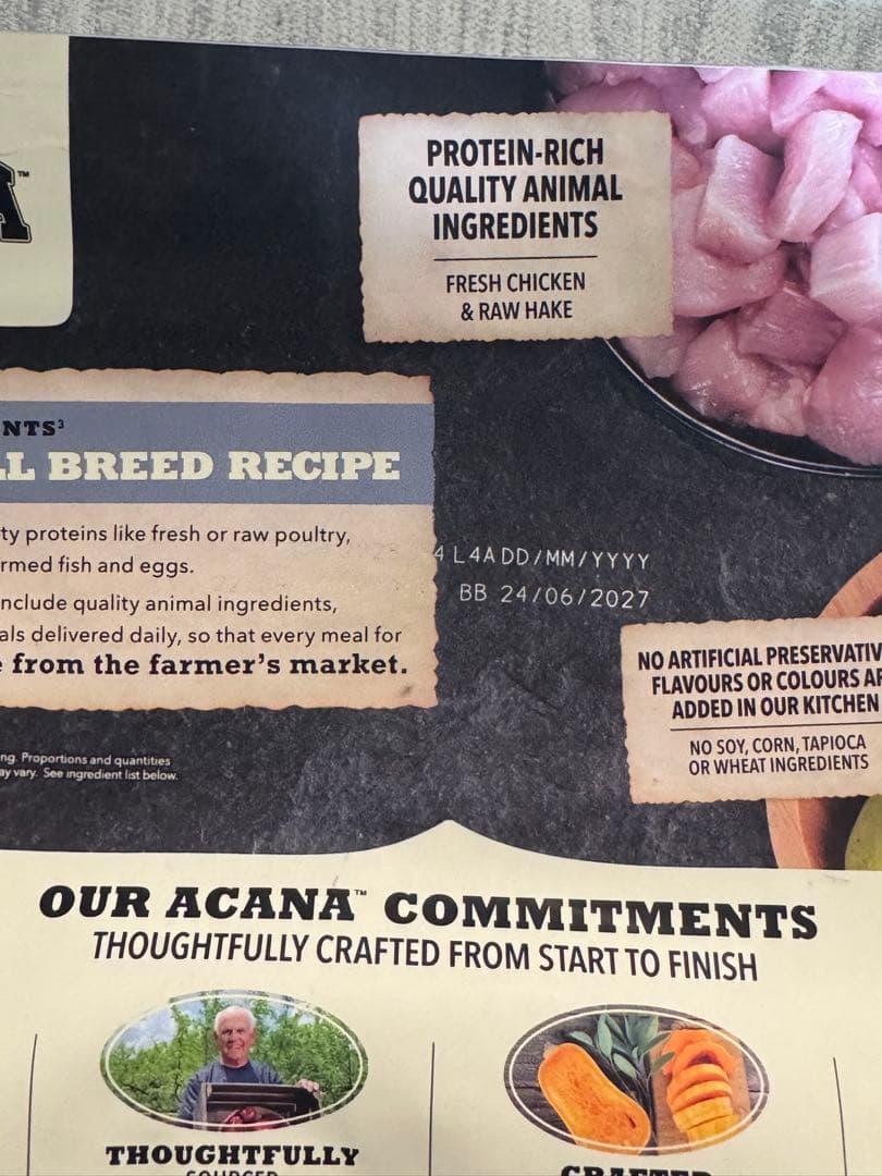 ACANA (アカナ) ドッグフード アダルトスモールブリード 2袋