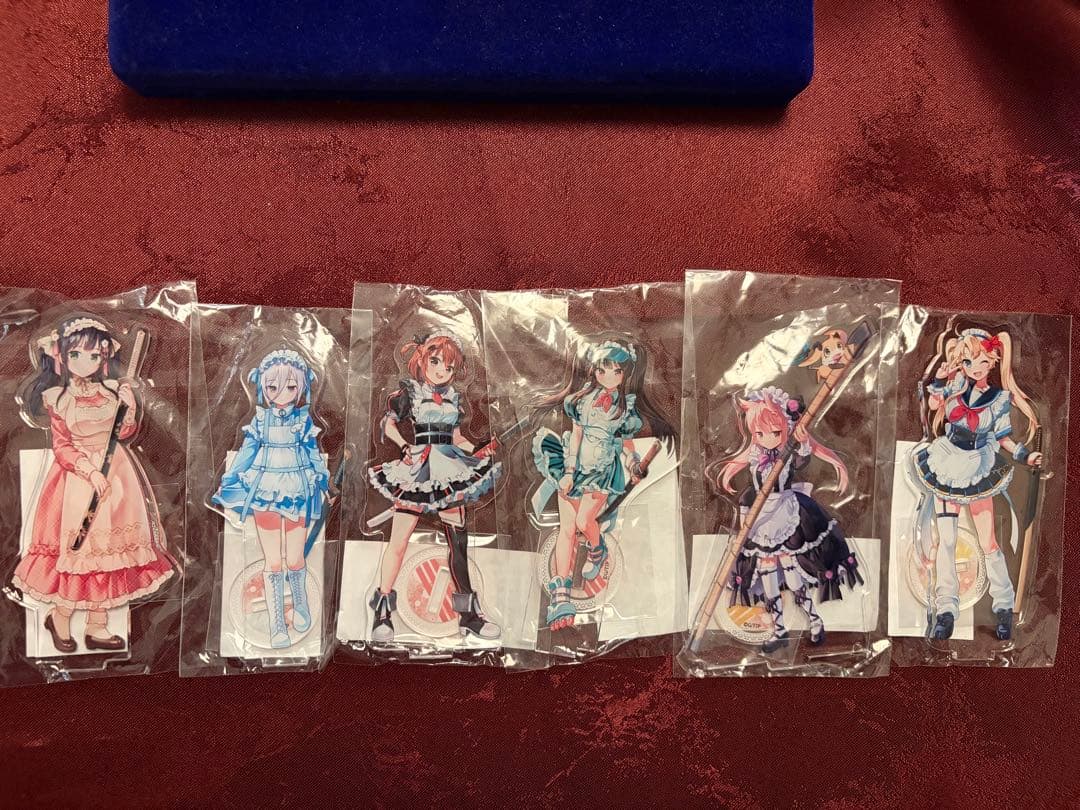 刀使ノ巫女展　アクリルスタンド　霧崎秀征　描きおろしイラスト　メイド　全種セット