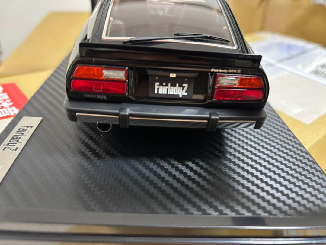 イグニッションモデル　フェアレディーZ（S130）ブラックシルバー　IG3517